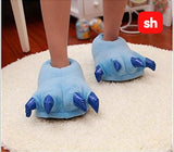 Fuzzy Animal Claw Slippers