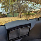 Universal Door Armrest with Zipped Storage Pocket