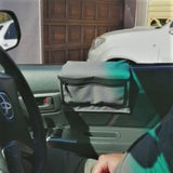 Universal Door Armrest with Zipped Storage Pocket