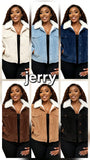 Ladies’ Jerry Fur-Coated Collar Jackets