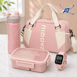 Bag, Watch, Lunch Box And Bottle Combo