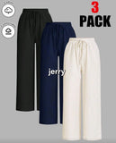 Women’s Long Jerry Pants 3 Pack