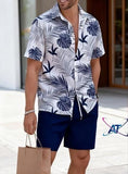 Men's AT Floral Print 2-Piece Summer Set