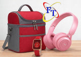 Lunch Bag, Headphones And Watch Combo