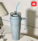 1.2L Vacuum Tumbler with Straw