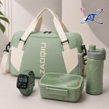 Bag, Watch, Lunch Box And Bottle Combo
