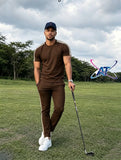 Men's AT Short-Sleeved Tracksuit Set