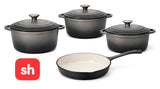 SH 7-Piece Cast Iron Pot Set