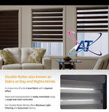 Roller Zebra Blind Dual Layer Day And Night