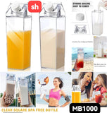 SH Clear Milk Square Bottle