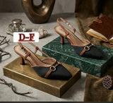 Ladies’ LINE Pointed Toe Heels