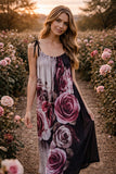 Roses - Drawstring Dress