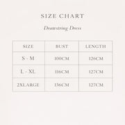 Roses - Drawstring Dress