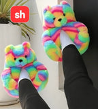 Adult Teddy Bear Slippers
