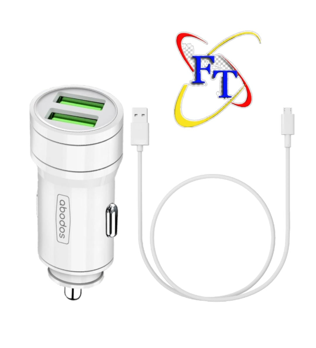 Three Pack 4.8 Amp USB Car Charger Kit