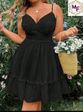 Ladies’ Spaghetti Strap Midi Dress