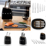 Seven Piece Stainless Steel Knife Set