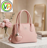 Ladies’ VP Handbag With Heart Chain