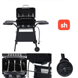 Three-Burner Outdoor Gas Grill