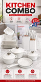 Kitchen Dinnerware And Cookware Combo
