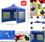SH Waterproof Tent With Removable Sidewalls 300x300cm