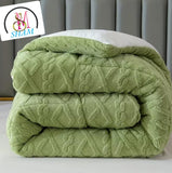 Geometric Five Piece Comforter Set - Queen Size