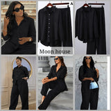 Ladies’ Two Piece Stretch Material Outfit Set