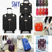 SMY 2 Piece Luggage And Carry Bag Set