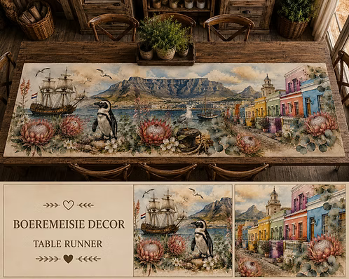 Cape Town table runner