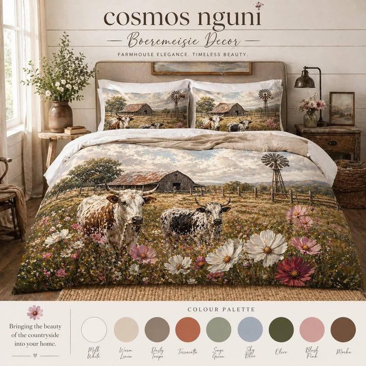 Cosmos Nguni - Duvet Set