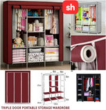 SH Three-Door Storage Wardrobe