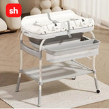 SH 3-In-1 Baby Bathtub With Changing Table
