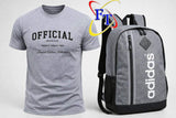 T-Shirt And Backpack Combo