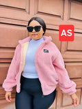 Ladies’ AS Fluffy Zip-Up Jacket