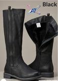 AT Thermal-Lined Zipper Boots