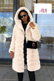 Ladies’ MH Fluffy Long Trendy Coat