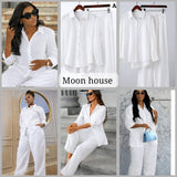 Ladies’ Two Piece Stretch Material Outfit Set