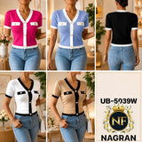 Ladies’ NF Button-Up T-Shirt