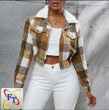 Ladies’ FT Long Sleeve Jacket With Sherpa Collar