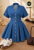 Ladies’ Summer Style Jean Dress