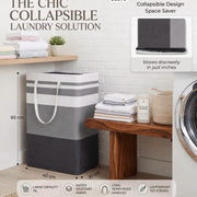 Collapsible 75L Laundry Basket
