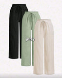 Women’s Long Jerry Pants 3 Pack