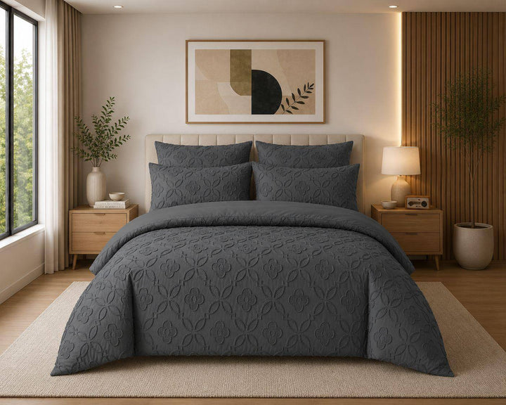 Embellished 5-Piece Comforter Set — Queen Size