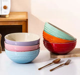 Six Piece 15cm LC Stoneware Cereal Bowl Set