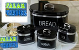 FT 4 Piece Rounded Bread Bin Set