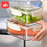 Three Piece Acrylic Storage Bowl Set With Lids
