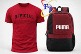 T-Shirt And Backpack Combo