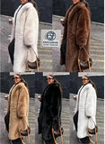 Ladies’ Exclusive Fluffy Long Fashion Coat
