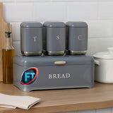 FT 4 Piece Box-Shaped Bread Bin Set
