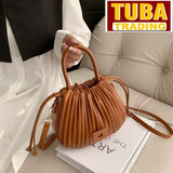 Ladies’ TT Ruffle-Styled Handbag